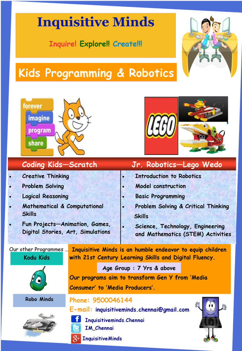 Kids Programming and Robotics Summer Camp