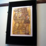 Mamallapuram Sculptures in paintings