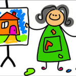 Exhibition of paintings by kids - Feb. 6, 2011