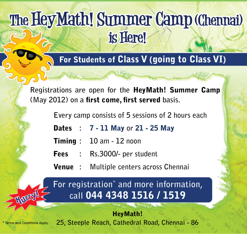 The HeyMath! Summer Camp 2012
