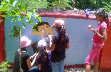 ICF wall painting4