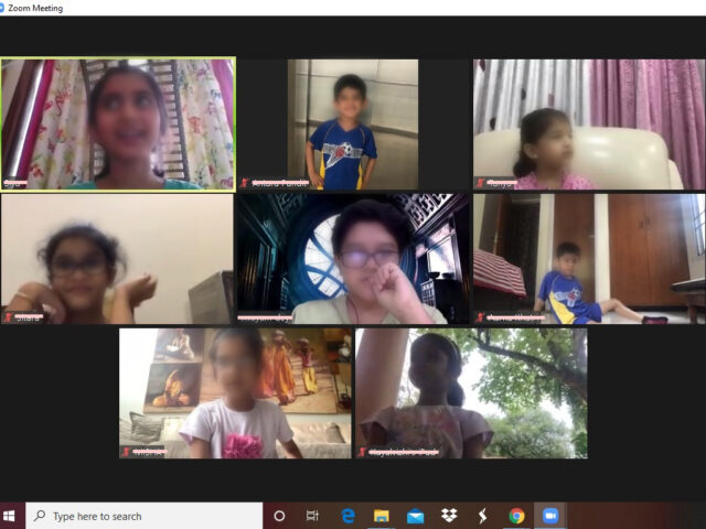 The QuaranTEENS help connect younger children with the frontline heroes Quaranteens workshop