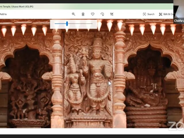 Illustrated talk on Temples of Madras – A Madras Week talk by Dr Chithra Madhavan Chithra Madhavan temple talk