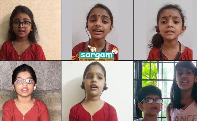Sargam Choir commemorates Gandhiji on his birth anniversary Sargam Choir Kids
