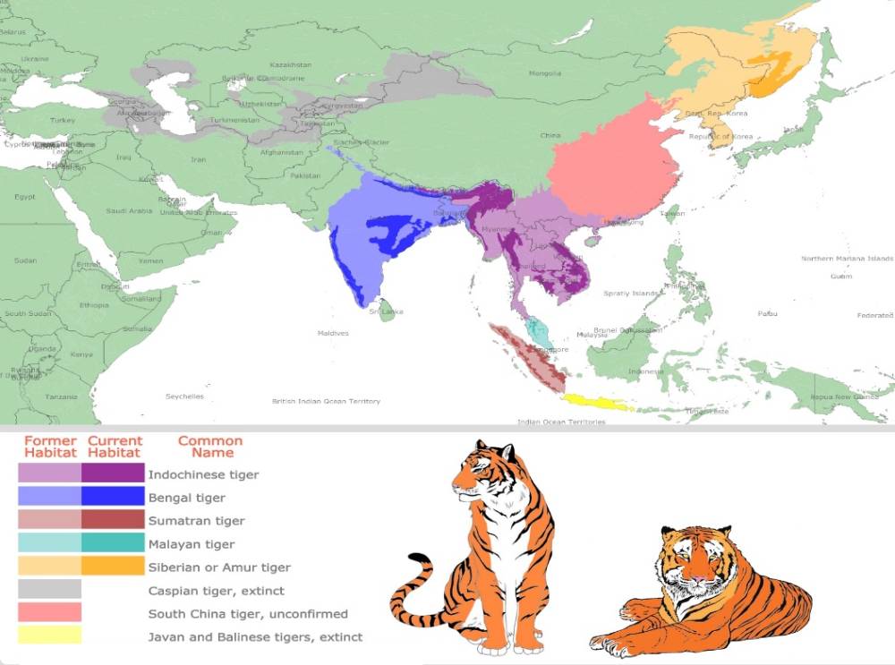 tiger habitat data
