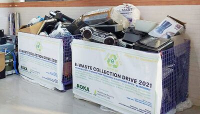 E-waste collection drive