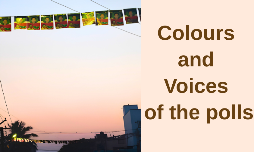 colours and voices of the polls