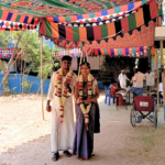 Newly wed voter couple