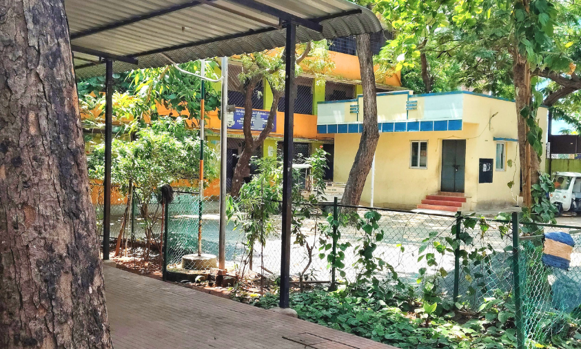 School getting ready as polling booth