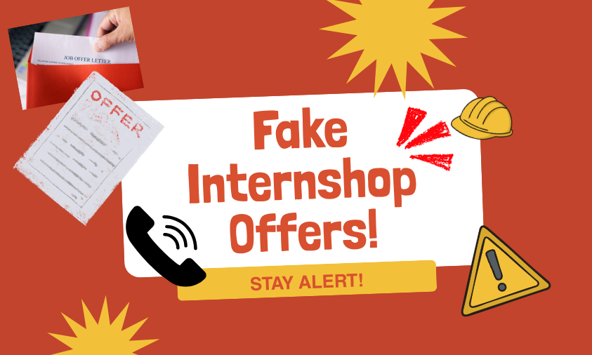 Fake internship offer